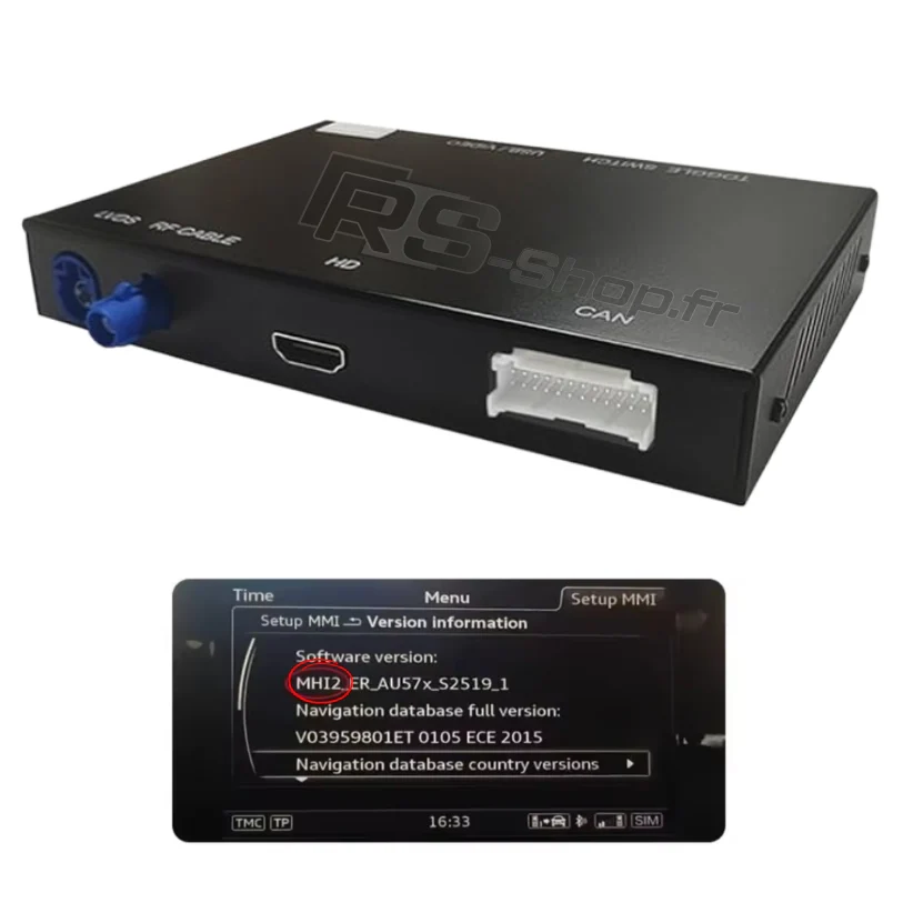 Boitier Carplay Android Apple Audi A6 C7 A7 - Image 5