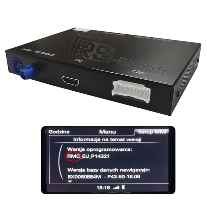 Boitier Carplay Android Apple Audi A6 C7 A7 - Image 6