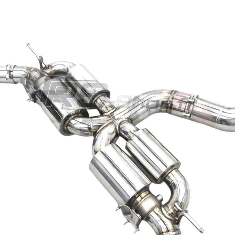 Echappement Inox Valves + Embouts Audi RS3 TTRS 2017-2023 - Image 2