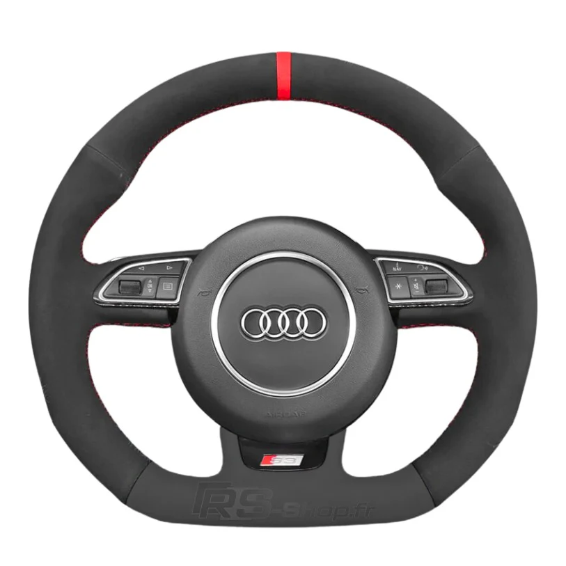 Couvre volant Audi B8 Méplat