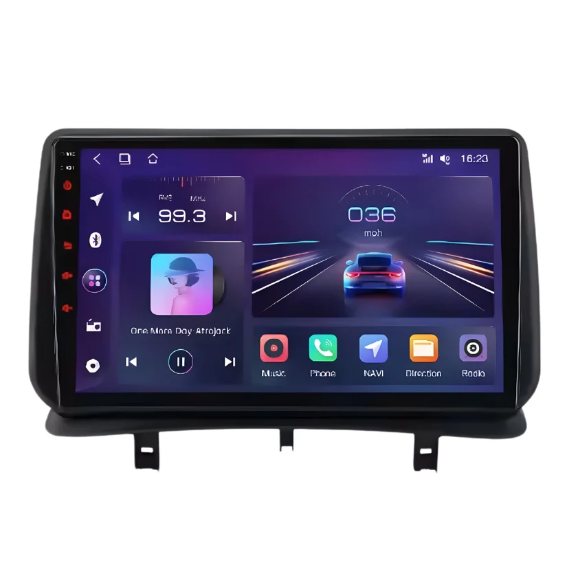 Ecran Autoradio Carplay Renault Clio 3