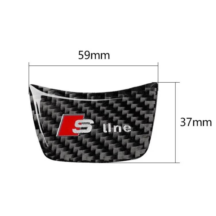 Sticker Volant Audi Carbone - Image 4