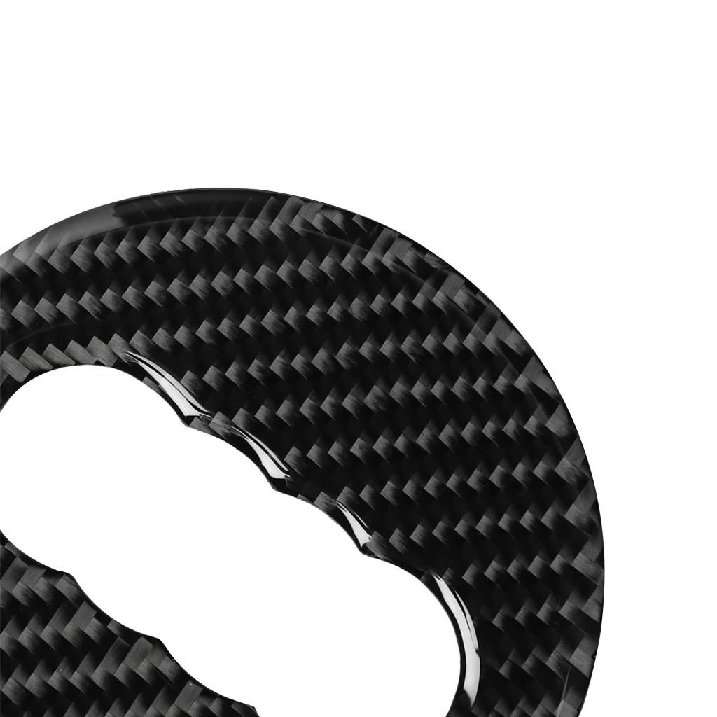 Sticker Volant Carbone Rond 3D Audi - Image 2
